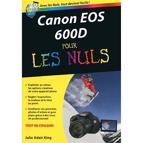 Canon EOS 600 D pour les nuls · Occasion