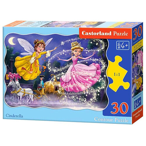 Cinderella, Puzzle 30 Teile - Castorland