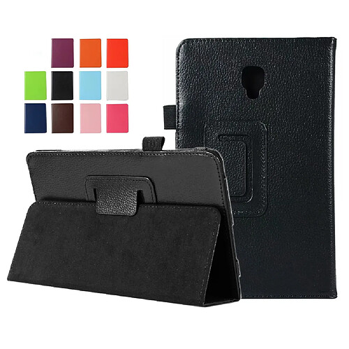 Housse Samsung Galaxy Tab A 10.5 Wifi - 4G/LTE Style Cuir noire avec Stand - Etui coque noir de protection tablette Galaxy TabA 10,5 pouces 2018 T590 / T595 - accessoires pochette XEPTIO !