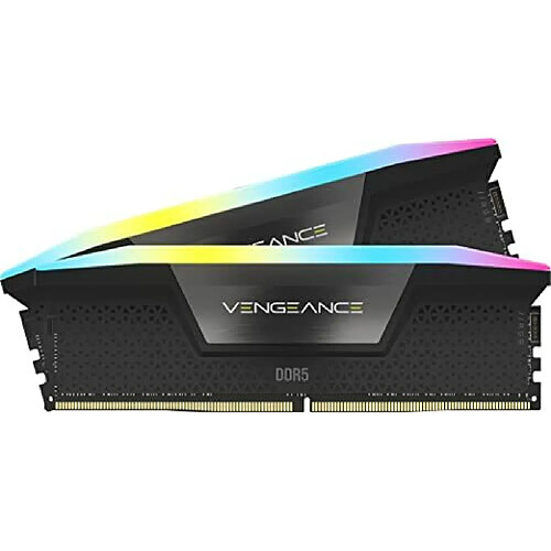 Mémoire RAM Corsair 32GB (2K) DDR5 5600MHz Vengeance RGB W 32 GB DDR5