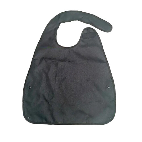 Adulte Bib avec Poche Vêtements Protecteur Crumb Catcher Facile à Nettoyer, Protection Complète