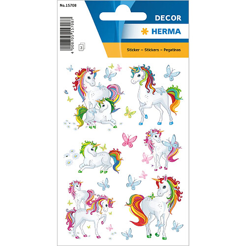 HERMA Autocollants DECOR 'Unicorn Best Friends' ()