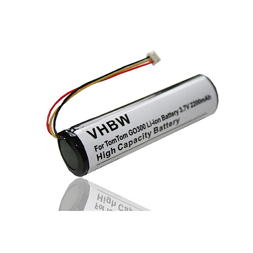 vhbw batterie remplacement pour VF5 pour système de navigation GPS (2200mAh, 3,7V, Li-ion)