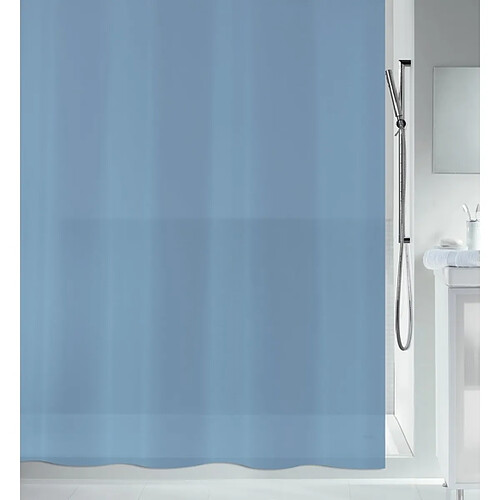 Spirella Rideau de douche PEVA BIO 180x200cm Bleu