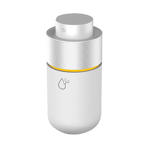 Humidificateur de voiture USB Purification de l'air Humidificateur de lampe domestique LED colorée - blanc