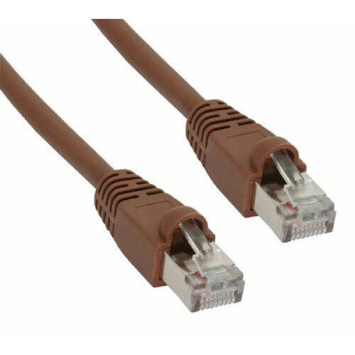 InLine 72550K Câble RJ45 0,5 m Brun