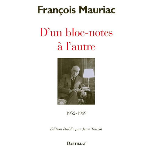 D'un bloc-notes à l'autre : 1952-1969 · Occasion