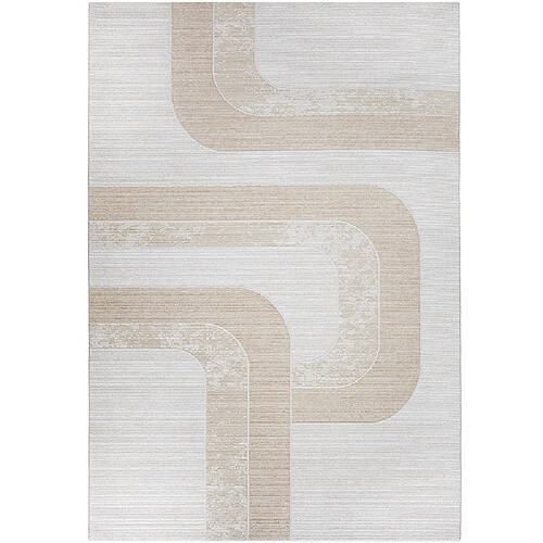 ICONIK INTERIOR Grand Tapis Design Contemporain et Moderne - Beige (290x200 cm) - Chai Beige