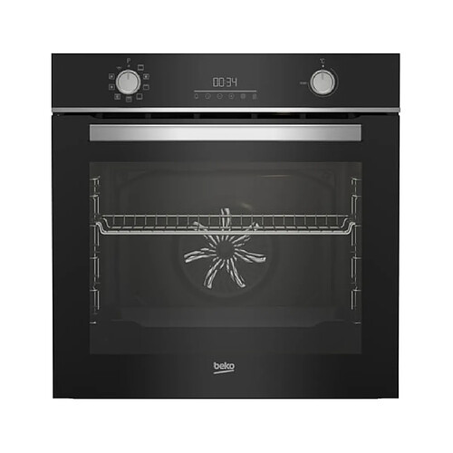 Beko Four encastrable pyrolyse BBIM18300XMPF, 72 litres, 10 modes de cuisson