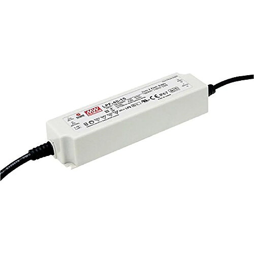 Driver LED Mean Well LPF-40-12 40 W 12 V DC 3,34 A Tension fixe/courant constant