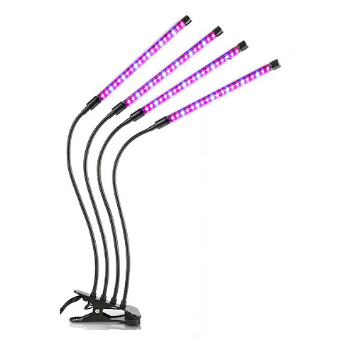 INF Lampe LED de croissance pour plantes avec tiges flexibles 1 paquet