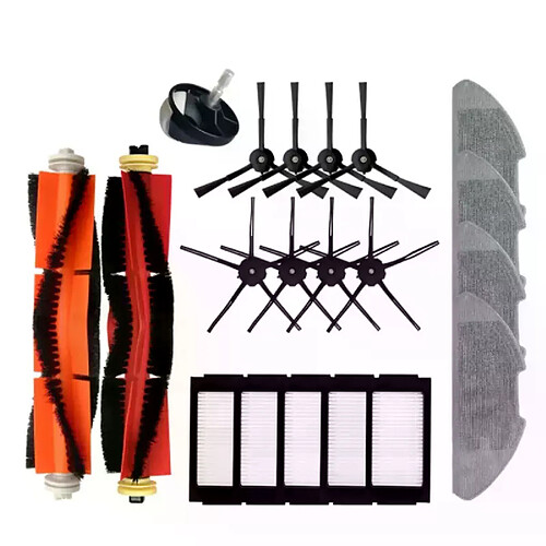 Kit de pièces pour aspirateur Robot Xiaomi Mi Mijia PRO, brosses latérales, filtre HEPA, chiffon, rouleau principal, brosse, filtres