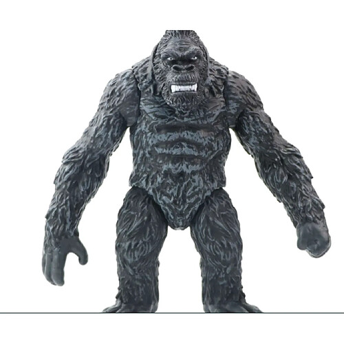 Universal 17 cm 2 style film King Kong PVC action personnage collection modèle poupée cadeau pour les enfants action personnage(Le noir)