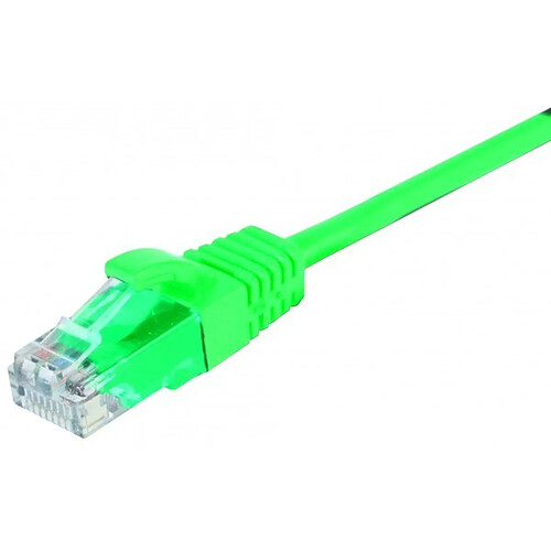 Abi Diffusion Cordon RJ45 catégorie 5e U/UTP snagless vert - 20 m