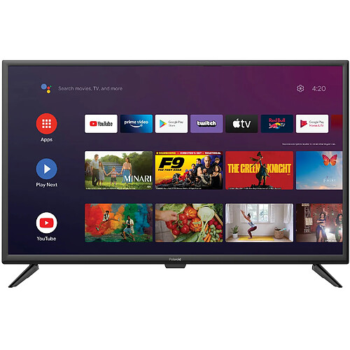 Polaroid TV Android 32'' HD LED 80 cm Google Play Netflix YouTube