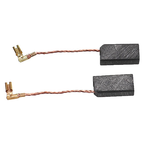 vhbw 2x Balais de charbon pour moteur compatible avec Collomix RGE 110, RGE 120, RGE 125, RGE 130, RGE 140 mélangeur