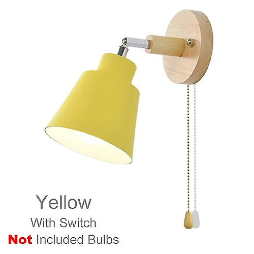 Universal Lampe murale jaune