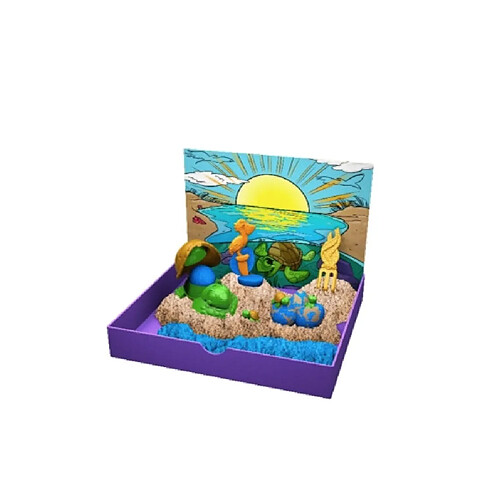 Spinmaster Coffret plage aux tortues 396 g kinetic sand