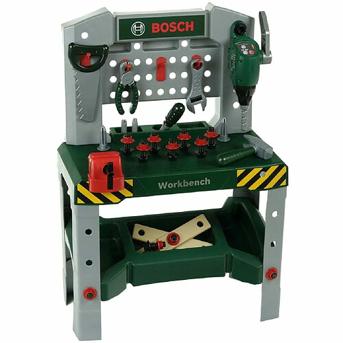 Bosch Établi jouet avec outils Vert