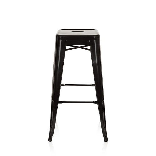 Tabouret de bar VANTAGGIO HIGH métallique noir hjh OFFICE