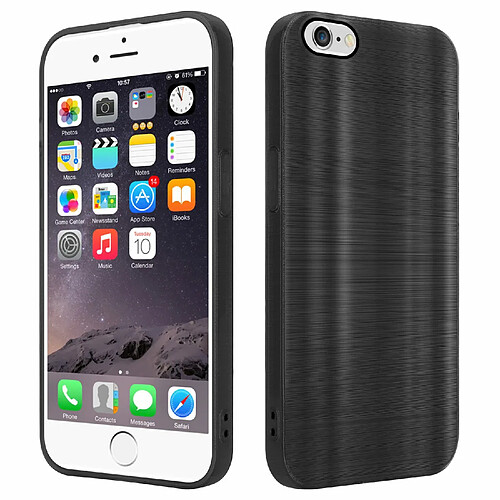 Cadorabo Coque iPhone 6 / 6S Etui en Noir