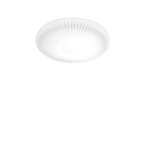 Ideal Lux Plafonnier encastré en verre à motifs LED intégré blanc 3600Lm 3000K