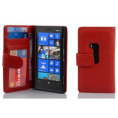 Cadorabo Coque Nokia Lumia 920 Etui en Rouge