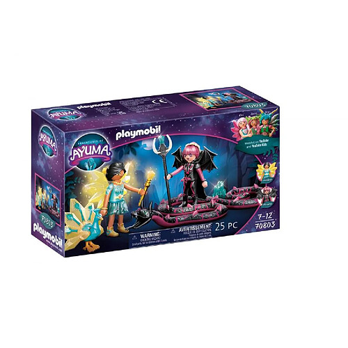 Playmobil® 70803 Playmobil Crystal fairy et bat fairy avec animaux