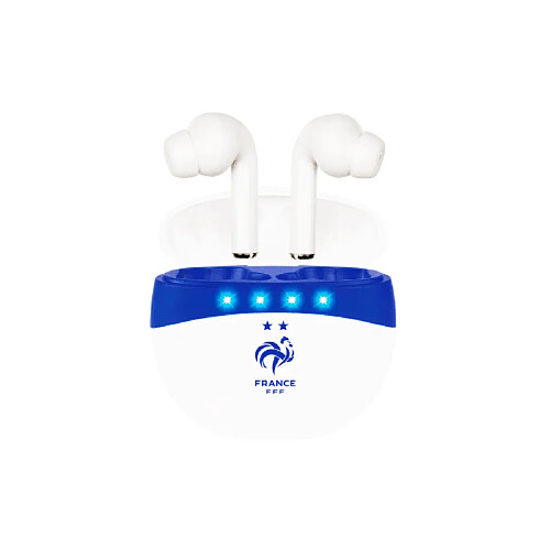 Konix FFF Écouteurs Bluetooth Sans Fil Microphone Étanche Blanc