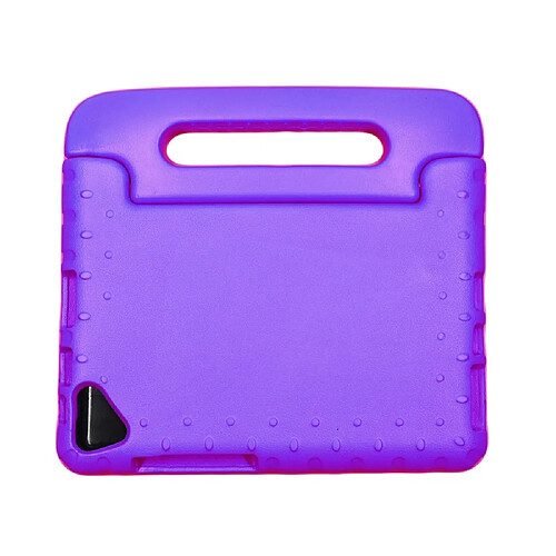 Coque en TPU poignée antichoc EVA avec support violet pour votre Samsung Galaxy Tab A 8.0 Wi-Fi (2019) SM-T290/Tab A 8.0 LTE (2019) SM-T295