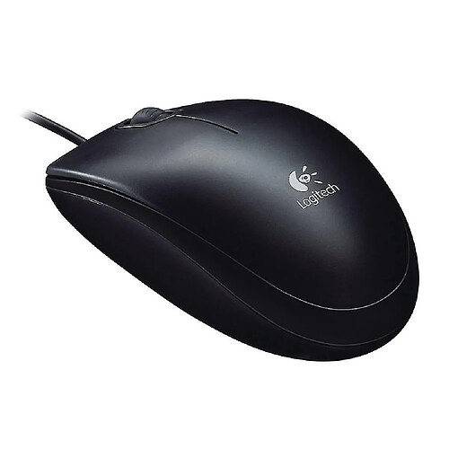 Universal B100 Optical USB Mouse Black |Souris ambidextre