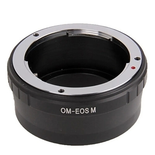 Wewoo Pour objectif Noir Olympus OM Lens à Canon EOS M Bague de montage