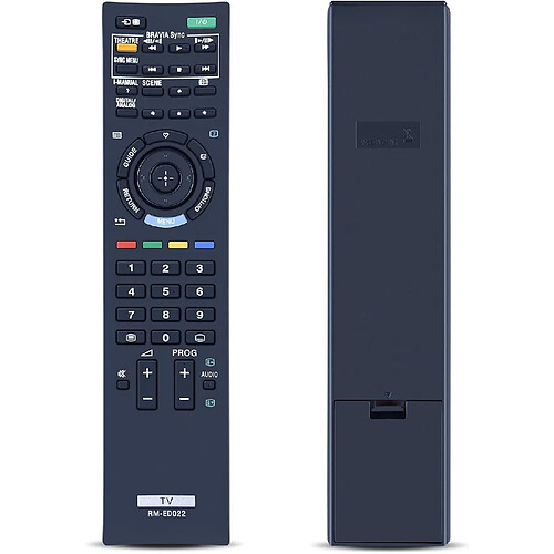 SANAG Rm-Ed022 Telecommande De Rechange Pour Televiseur Sony Bravia Compatible Avec Rmed022 Kdl-22Bx200 Kdl-22Bx200/W Kdl-22Ex302 Kdl-26Ex301 Kdl-32Ex402 Kdl-40Bx400