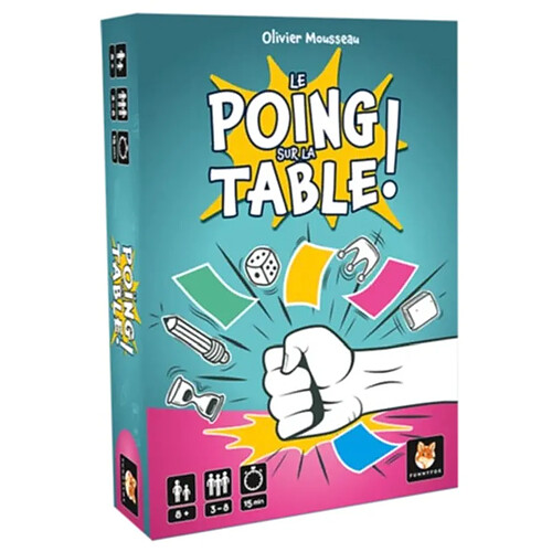 GIGAMIC Le poing sur la table - jeu de societe