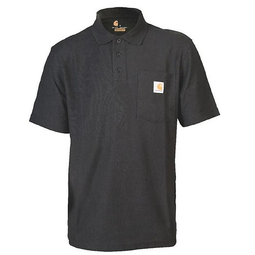 Carhartt - Polo Contractor's noir XXL