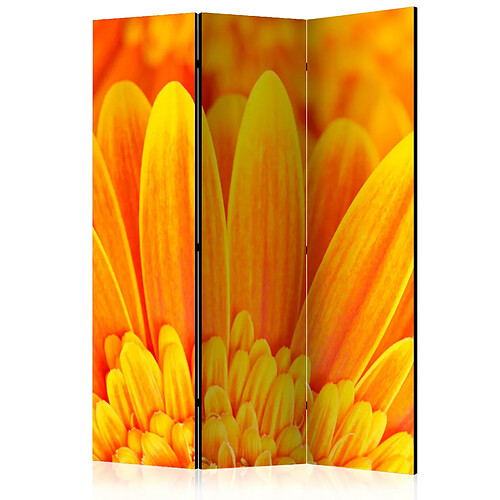 Artgeist Paravent - Yellow gerbera daisies [Room Dividers] [135x172]