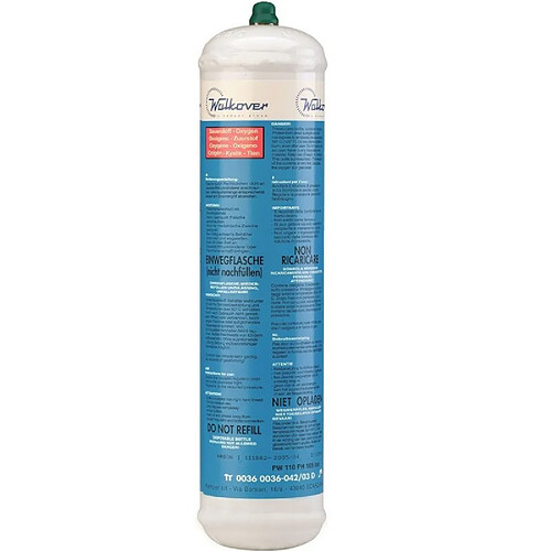 Bouteille oxygène 110 bar KEMPER M 10 Soudure bi-gaz Jetable 110 litres