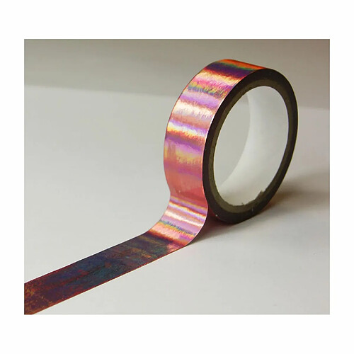 Youdoit Masking tape - Iridescent rose - Brillant - Repositionnable - 15 mm x 10 m