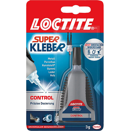 LOCTITE Colle rapide Control, flacon de 3 g ()