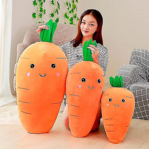 Universal GRANDE CRÉATION SIMULATION CARROT PLUSH TOY, super doux oreiller en peluche 90cm