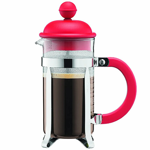 Cafetière à piston 3 tasses 0,35l rouge - 1913-294 - BODUM