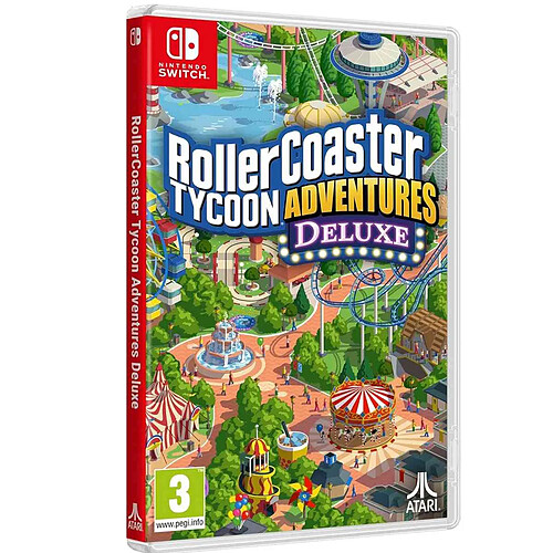 Atari (Infogrames)  Rollercoaster Tycoon Adventures Deluxe