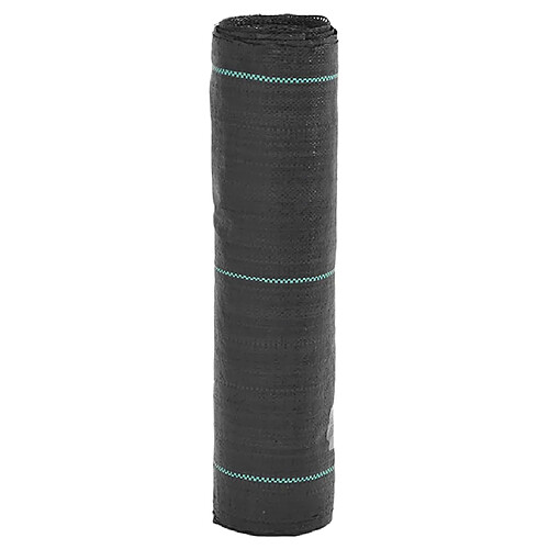 vidaXL Membrane anti-mauvaises herbes noir 0,5x150 m PP