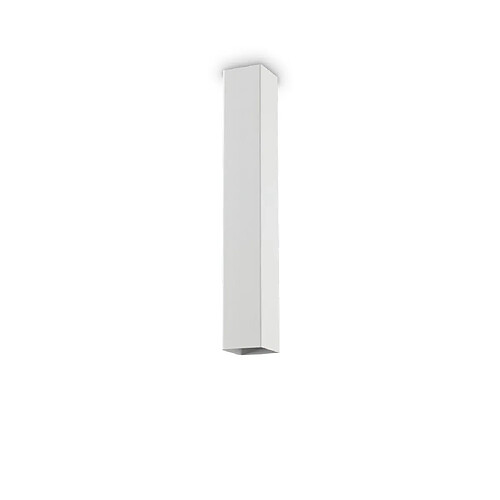 Ideal Lux Plafonnier intérieur à 1 lumière, blanc moyen, GU10