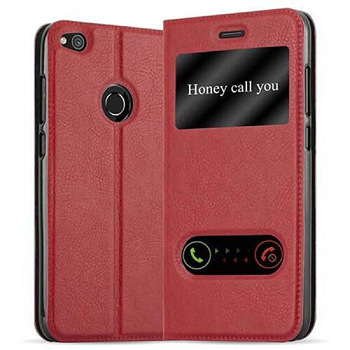 Cadorabo Coque Huawei P8 LITE 2017 / P9 LITE 2017 Etui en Rouge