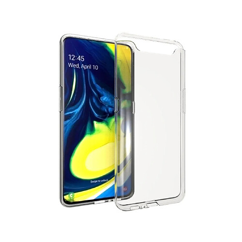 Ozzzo cyoo silicone coque samsung galaxy a80/a90 ultra slim transparent