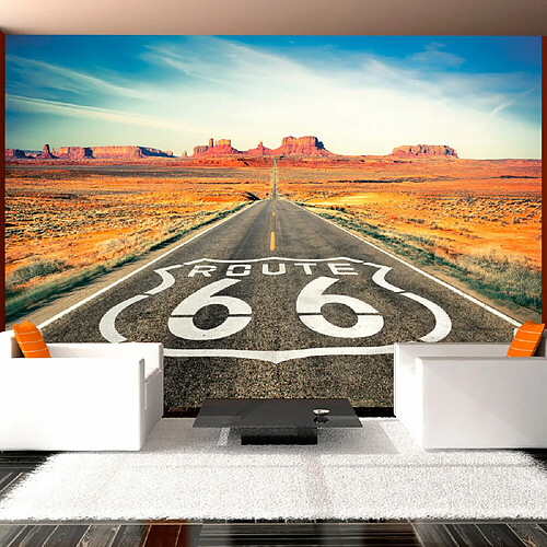 Artgeist Papier peint - Route 66 [250x175]