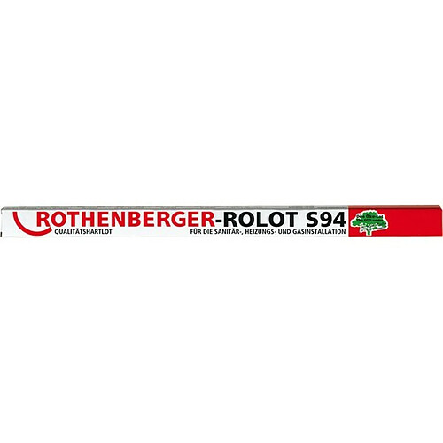 Rothenberger Métal d'apport, Ø : 2,0 mm, Long. de la barre 500 mm