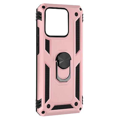 Avizar Coque pour Xiaomi 13 Pro Antichoc Hybride Bague Support Magnétique Rose Gold