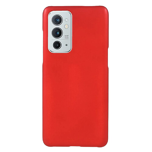 Coque en TPU antichoc, caoutchouté, surface brillante, rouge pour votre OnePlus 9RT 5G